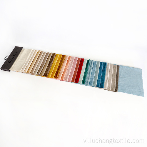 Vải đồ nội thất Velvet L hình dạng in sofa infa